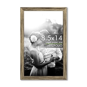 artzfolio customized wall amp table photo frame d620  upload your photos  photo gift for birthday wife husband anniversary parents friends  antique golden  legal size  85x14 inch 22x36 cms