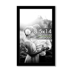 artzfolio customized wall amp table photo frame d620  upload your photos  photo gift for birthday wife husband anniversary parents friends  black  legal size  85x14 inch 22x36 cms
