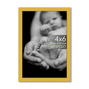 artzfolio customized wall amp table photo frame d610  upload your photos  photo gift for birthday wife husband anniversary parents friends  golden  4x6 inch 10x15 cms