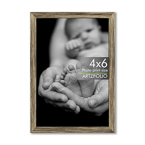 artzfolio customized wall amp table photo frame d610  upload your photos  photo gift for birthday wife husband anniversary parents friends  antique golden  4x6 inch 10x15 cms