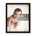 ArtzFolio Customized Wall &amp; Table Photo Frame D619 | Upload Your Photos | Photo Gift for Birthday, Wife, Husband, Anniversary, Parents, Friends | Dark Brown | Letter Size | 8.5x11 inch (22x28 cms)