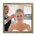 ArtzFolio Customized Wall &amp; Table Photo Frame D616 | Upload Your Photos | Photo Gift for Birthday, Wife, Husband, Anniversary, Parents, Friends | Antique Golden | 8x8 inch (20x20 cms)