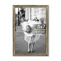 ArtzFolio Customized Wall &amp; Table Photo Frame D611 | Upload Your Photos | Photo Gift for Birthday, Wife, Husband, Anniversary, Parents, Friends | Antique Golden | 5x7 inch (13x18 cms)