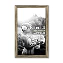 ArtzFolio Customized Wall &amp; Table Photo Frame D620 | Upload Your Photos | Photo Gift for Birthday, Wife, Husband, Anniversary, Parents, Friends | Antique Golden | Legal Size | 8.5x14 inch (22x36 cms)