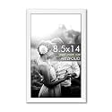 ArtzFolio Customized Wall &amp; Table Photo Frame D620 | Upload Your Photos | Photo Gift for Birthday, Wife, Husband, Anniversary, Parents, Friends | White | Legal Size | 8.5x14 inch (22x36 cms)