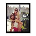 ArtzFolio Customized Wall &amp; Table Photo Frame D613 | Upload Your Photos | Photo Gift for Birthday, Wife, Husband, Anniversary, Parents, Friends | Black | 6x8 inch (15x20 cms)