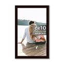 ArtzFolio Customized Wall &amp; Table Photo Frame D614 | Upload Your Photos | Photo Gift for Birthday, Wife, Husband, Anniversary, Parents, Friends | Dark Brown | 6x10 inch (15x25 cms)
