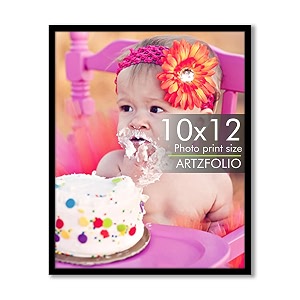 artzfolio customized wall photo frame d622  upload your photos  photo gift for birthday wife husband anniversary parents friends  black  10x12 inch 25x30 cms