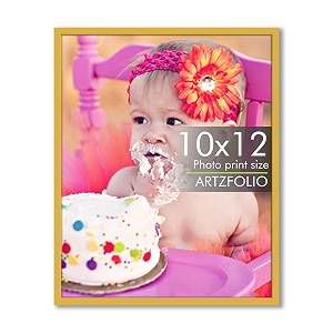 artzfolio customized wall photo frame d622  upload your photos  photo gift for birthday wife husband anniversary parents friends  golden  10x12 inch 25x30 cms