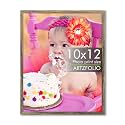 ArtzFolio Customized Wall Photo Frame D622 | Upload Your Photos | Photo Gift for Birthday, Wife, Husband, Anniversary, Parents, Friends | Antique Golden | 10x12 inch (25x30 cms)