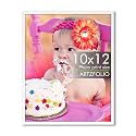 ArtzFolio Customized Wall Photo Frame D622 | Upload Your Photos | Photo Gift for Birthday, Wife, Husband, Anniversary, Parents, Friends | White | 10x12 inch (25x30 cms)