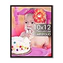 ArtzFolio Customized Wall Photo Frame D622 | Upload Your Photos | Photo Gift for Birthday, Wife, Husband, Anniversary, Parents, Friends | Dark Brown | 10x12 inch (25x30 cms)