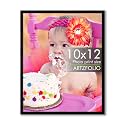 ArtzFolio Customized Wall Photo Frame D622 | Upload Your Photos | Photo Gift for Birthday, Wife, Husband, Anniversary, Parents, Friends | Black | 10x12 inch (25x30 cms)