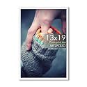 ArtzFolio Customized Wall Photo Frame D627 | Upload Your Photos | Extra Large Size | Gift for Birthday, Wife, Husband, Anniversary, Parents, Friends | White | 13x19 inch (33x48 cms)