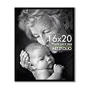 ArtzFolio Customized Wall Photo Frame D630 | Upload Your Photos | Extra Large Size | Gift for Birthday, Wife, Husband, Anniversary, Parents, Friends | Black | 16x20 inch (41x51 cms)