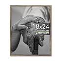 ArtzFolio Customized Wall Photo Frame D633 | Upload Your Photos | Extra Large Size | Gift for Birthday, Wife, Husband, Anniversary, Parents, Friends | Antique Golden | 18x24 inch (46x61 cms)