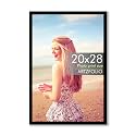 ArtzFolio Customized Wall Photo Frame D637 | Upload Your Photos | Extra Large Size | Gift for Birthday, Wife, Husband, Anniversary, Parents, Friends | Black | 20x28 inch (51x71 cms)
