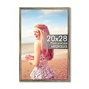 ArtzFolio Customized Wall Photo Frame D637 | Upload Your Photos | Extra Large Size | Gift for Birthday, Wife, Husband, Anniversary, Parents, Friends | Antique Golden | 20x28 inch (51x71 cms)