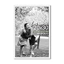 ArtzFolio Customized Wall Photo Frame D638 | Upload Your Photos | Extra Large Size | Gift for Birthday, Wife, Husband, Anniversary, Parents, Friends | White | 20x30 inch (51x76 cms)