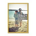 ArtzFolio Customized Wall Photo Frame D631 | Upload Your Photos | Extra Large Size | Gift for Birthday, Wife, Husband, Anniversary, Parents, Friends | Golden | A2 Size | 16x24 inch (41x61 cms)
