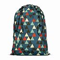 ArtzFolio Dark Triangles D1 | Reusable Sack Bag | Bag for Gym, Storage, Vegetable &amp; Travel
