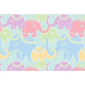 artzfolio elephants d2  art amp craft gift wrapping paper sheet  plain amp smooth effect  19 x 13 inch 48 x 33 cms set of 2 sheets
