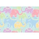 ArtzFolio Elephants D2 | Art & Craft Gift Wrapping Paper Sheet | Plain & Smooth Effect | 19 x 13 inch (48 x 33 cms); Set of 2 Sheets