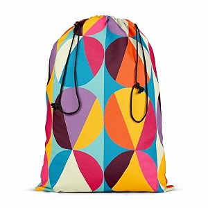 artzfolio geometric ornament d1  reusable sack bag  bag for gym storage vegetable amp travel