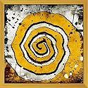 ArtzFolio Grunge Twisted Art D1 | Premium Canvas Painting for Bedroom &amp; Living Room | Golden Wood Frame | 16 x 16 inch (41 x 41 cms)