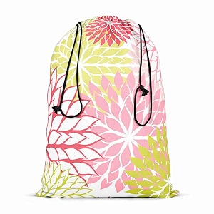 ArtzFolio Hand Draw Flowers Reusable Sack