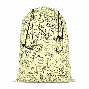 ArtzFolio Hand Painted Bikes Reusable Sack