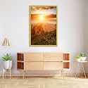 ArtzFolio The Landmark Great Wall Of China &amp; Beijing D3 | Canvas Painting for Bedroom &amp; Living Room | Golden Frame | 12 x 18 inch (30 x 46 cms)
