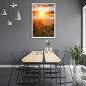 ArtzFolio The Landmark Great Wall Of China &amp; Beijing D3 | Canvas Painting for Bedroom &amp; Living Room | White Frame | 20 x 30 inch (51 x 76 cms)