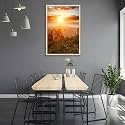 ArtzFolio The Landmark Great Wall Of China &amp; Beijing D3 | Canvas Painting for Bedroom &amp; Living Room | Natural Brown Frame | 16 x 24 inch (41 x 61 cms)