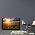ArtzFolio The Landmark Great Wall Of China &amp; Beijing D3 | Canvas Painting for Bedroom &amp; Living Room | Black Frame | 24 x 16 inch (61 x 41 cms)