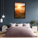 ArtzFolio The Landmark Great Wall Of China &amp; Beijing D3 | Canvas Painting for Bedroom &amp; Living Room | Black Frame | 20 x 30 inch (51 x 76 cms)