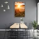 ArtzFolio The Landmark Great Wall Of China &amp; Beijing D3 | Canvas Painting for Bedroom &amp; Living Room | Antique Golden Frame | 16 x 24 inch (41 x 61 cms)
