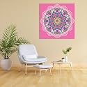 ArtzFolio Mandala D1 | Canvas Painting for Bedroom &amp; Living Room | Engineered Wood Frame | 12 x 12 inch (30 x 30 cms)