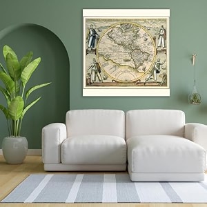 artzfolio photo of an old map d6  peel amp stick vinyl wall sticker for home amp wall decoration  20 x 20 inch 51 x 51 cms