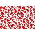 ArtzFolio Valentine Hearts D1 | Art & Craft Gift Wrapping Paper Sheet | Plain & Smooth Effect | 19 x 13 inch (48 x 33 cms); Set of 5 Sheets