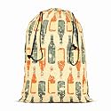 ArtzFolio Wine | Reusable Sack Bag | Bag for Gym, Storage, Vegetable &amp; Travel