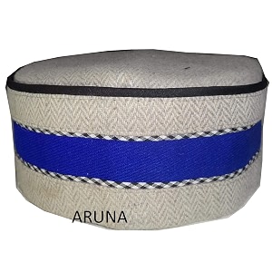 ARUNA Himachali Kullu Patti Woolen Topi Cap