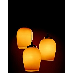 arus 3 light ceiling pendent lamp chandelier white