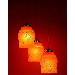 arus 3 light pendent orange color ceiling lamp chandeliers 13