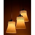 Arus 3 Light Ring White Color Pendent Ceiling Lamp Chandeliers (11)