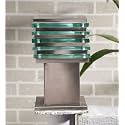 Arus Antique Design Waterproof Cube Shaped Outdoor Gate Lamp for Home (Silver, Pack of 1 Lamp)