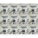 Arus Exterior Design Waterproof Cone Shaped Outdoor Pillar Gate Light for Home and Apartments (Grey-White, Pack of 12 Lamp)