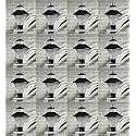 Arus Modern Design Waterproof Cone Shaped Black Outdoor Gate Lamp for Home (Black-Transparent, Pack of 16 Lamp)