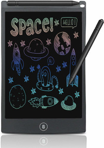 arvana 85 inch lcd writing pad for kids re-writing paperless electronic digital slate e writer pads notepad board for writing and learning lcd writing tablet gifts for kids girls  boys multicolor