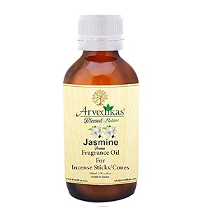 premium jasmine fragrance oil for incense sticks  agarbatti  incense cones making-100ml